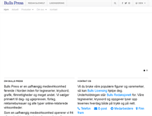 Tablet Screenshot of bullspress.dk