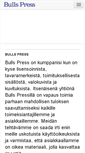 Mobile Screenshot of bullspress.fi