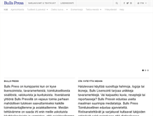 Tablet Screenshot of bullspress.fi