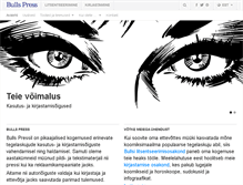 Tablet Screenshot of bullspress.ee